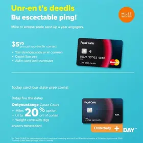 promoções de cartões e milhas